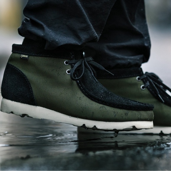 HOST PICK!!⚠️HAVEN x CLARKS ORIGINALS GORE-TEX BALLISTIC WALLABEE BOOTS M 7.5 W9 - Picture 1 of 12